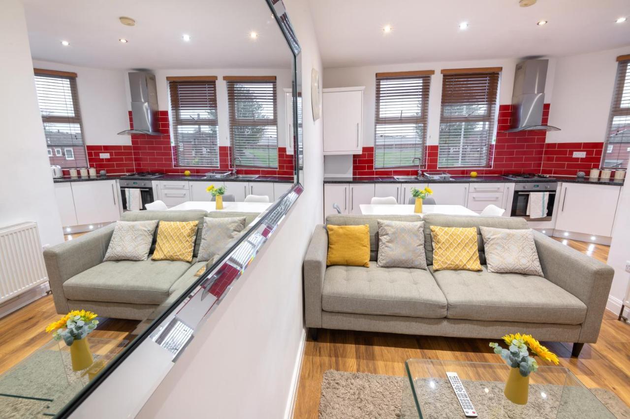 Modern Apartment Close To City Centre With Parking Leeds  Exteriér fotografie